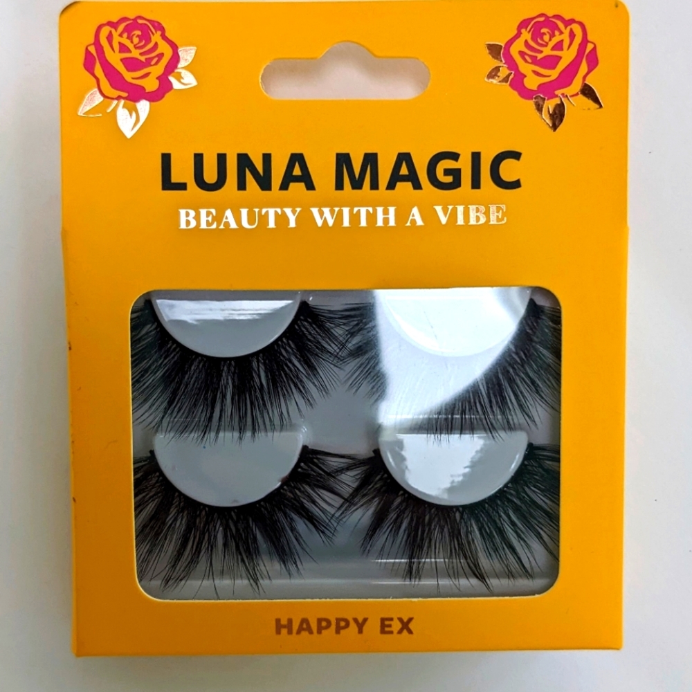 2 Pair LUNA MAGIC Faux Mink Lashes - Happy Ex